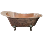 "Hefaistos" Bathtub: Dramatic Contrast and Artisan Luxury
