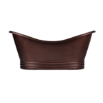 "Kallos" Bathtub: The Allure of Antiqued Copper and Modern Form