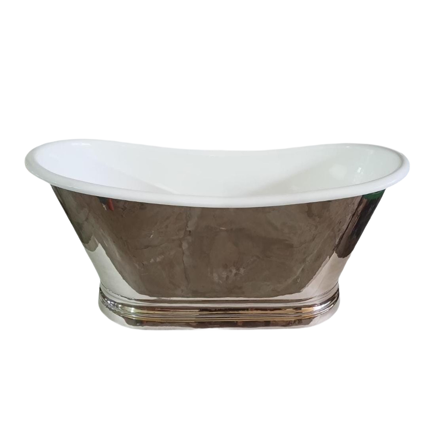 luxury-copper-bathtub-doris "Doris" Bathtub: Classic Elegance in Mirror Sheen and Enamel - Image 1